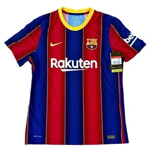 Nike F.C. Barcelona 2020/21 Lionel Messi #10 Home Jersey Slim Fit Adult Size XL